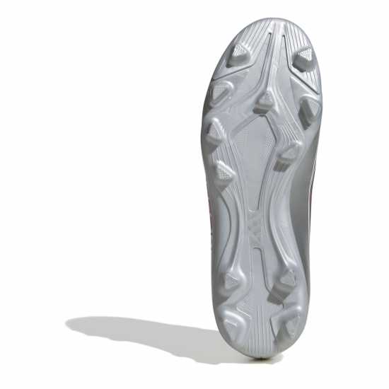 Adidas F50 Club Juniors Firm Ground Football Boots Бяло/Червено Детски футболни бутонки