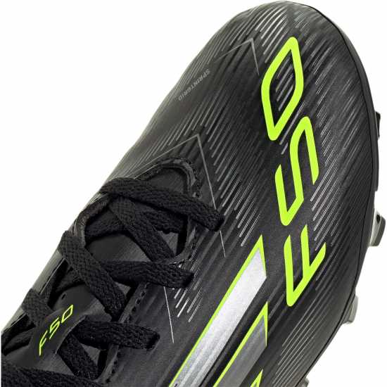 Детски футболни бутонки Adidas F50 Club Juniors Firm Ground Football Boots Black/Lemon Adidas F50 Club Juniors Firm Ground Football Boots Black/Lemon Детски футболни бутонки