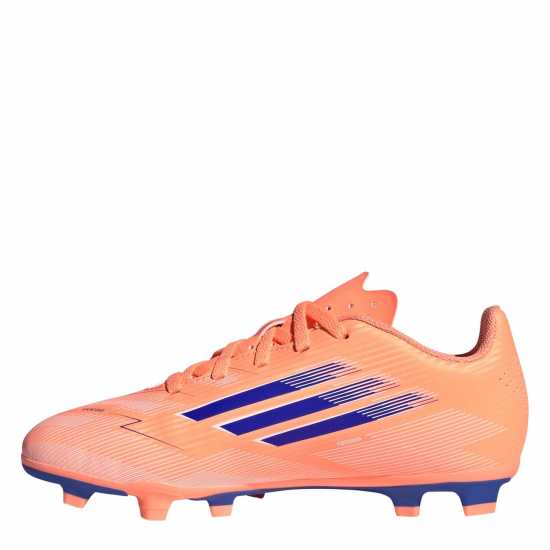 Adidas F50 Club Juniors Firm Ground Football Boots Orange/Blue 