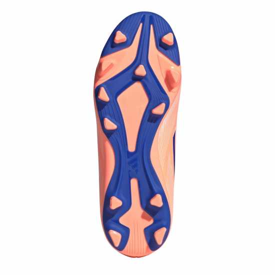 Adidas F50 Club Juniors Firm Ground Football Boots Orange/Blue 