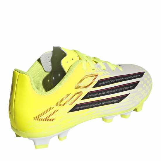 Adidas F50 Club Juniors Firm Ground Football Boots Solar Yellow Adidas F50 Club Juniors Firm Ground Football Boots Solar Yellow