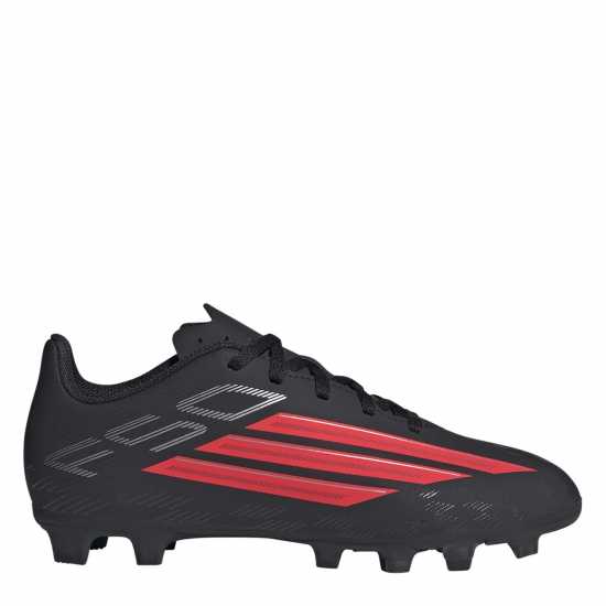 Adidas F50 Club Juniors Firm Ground Football Boots Black/Red Adidas F50 Club Juniors Firm Ground Football Boots Black/Red