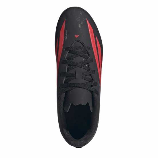 Adidas F50 Club Juniors Firm Ground Football Boots Black/Red Adidas F50 Club Juniors Firm Ground Football Boots Black/Red
