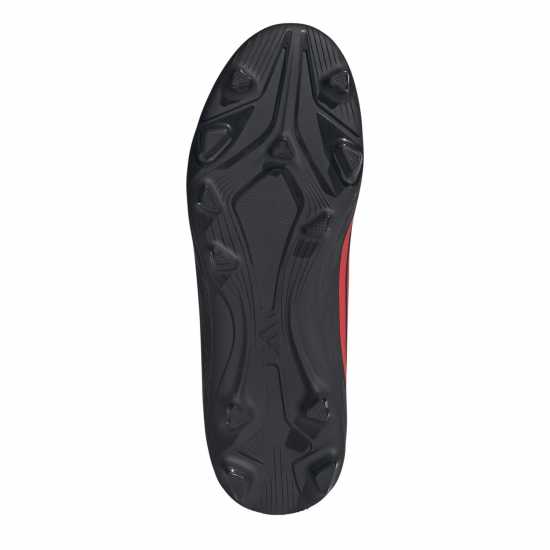 Adidas F50 Club Juniors Firm Ground Football Boots Black/Red Adidas F50 Club Juniors Firm Ground Football Boots Black/Red