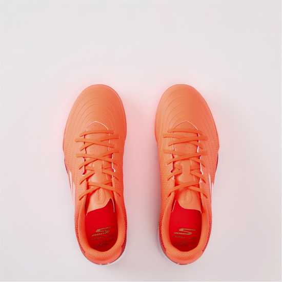 Детски футболни бутонки Skechers Skx_ 1 Junior Firm Ground Football Boots Червен/Злато Skechers Skx_ 1 Junior Firm Ground Football Boots Червен/Злато Детски футболни бутонки