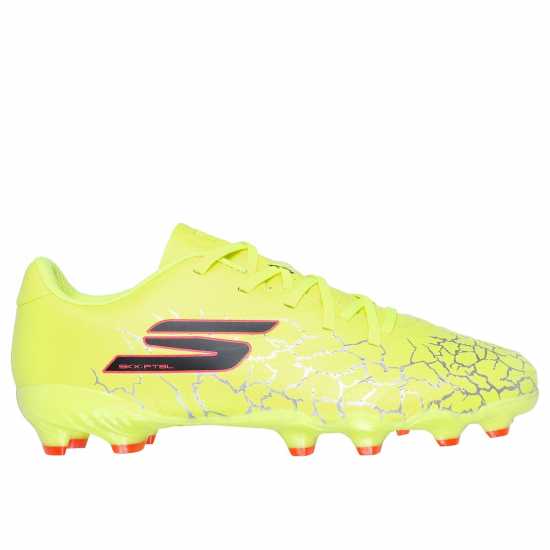 Skechers Skx_ 1 Junior Firm Ground Football Boots Жълто/Черно Детски футболни бутонки