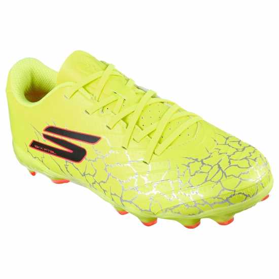 Skechers Skx_ 1 Junior Firm Ground Football Boots Жълто/Черно Детски футболни бутонки