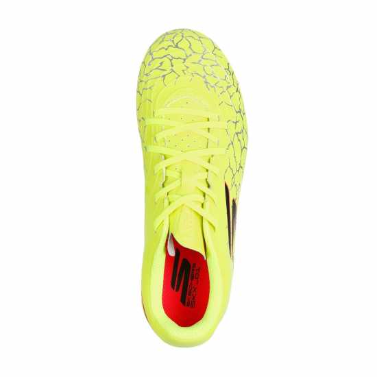 Skechers Skx_ 1 Junior Firm Ground Football Boots Жълто/Черно Детски футболни бутонки