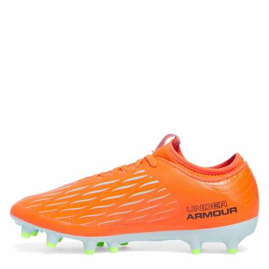 Under Armour Magnetico Elite 4 Juniors Firm Ground Football Boots Арес Червен Детски футболни бутонки