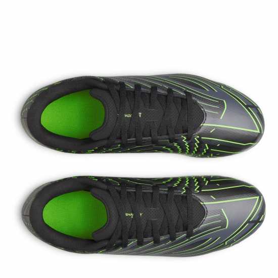 Under Armour Kids' Firm Ground Football Boots Black/Grey 