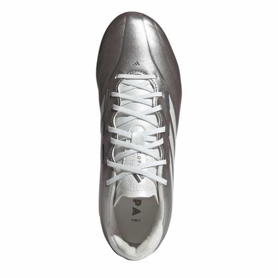 Adidas Copa Pure Iv League Junior Firm Ground Football Boots Silver 