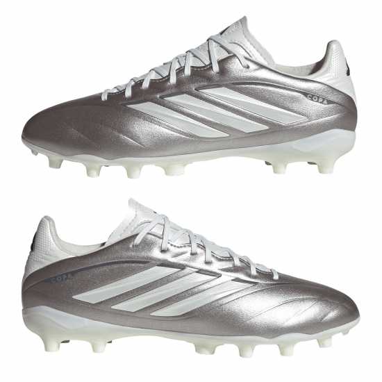 Adidas Copa Pure Iv League Junior Firm Ground Football Boots Silver 
