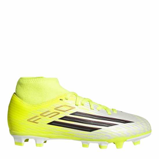 Adidas Kids' F50 Club Mid Cut F50 Firm Ground Football Boots Adidas Kids' F50 Club Mid Cut F50 Firm Ground Football Boots