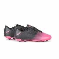 Karakal Детски Футболни Бутонки Gaelic 3 Firm Ground Football Boots Junior Черно/Розово Детски футболни бутонки