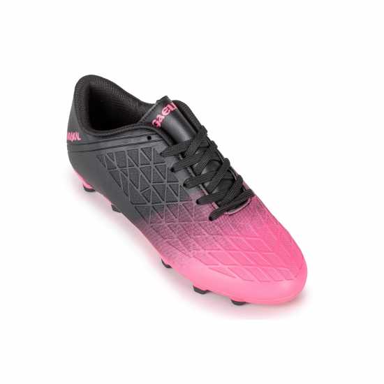 Детски футболни бутонки Karakal Детски Футболни Бутонки Gaelic 3 Firm Ground Football Boots Junior Черно/Розово Karakal Детски Футболни Бутонки Gaelic 3 Firm Ground Football Boots Junior Черно/Розово Детски футболни бутонки