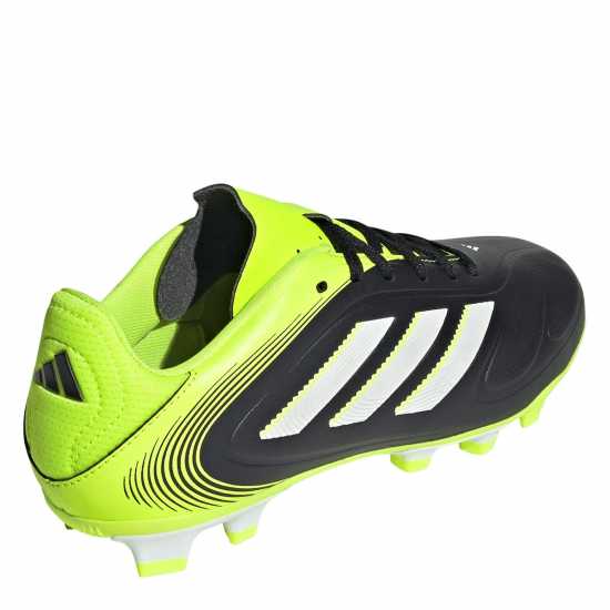 Adidas Copa Pure 3 Club Junior Firm Ground Football Boots Black/Lemon Детски футболни бутонки