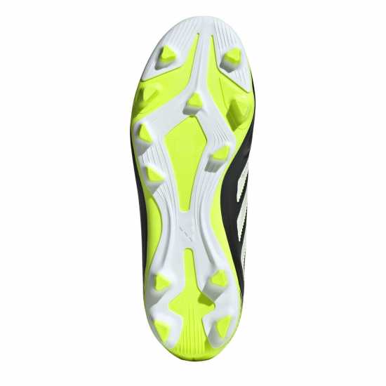 Adidas Copa Pure 3 Club Junior Firm Ground Football Boots Black/Lemon Детски футболни бутонки