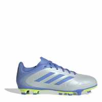 Adidas Copa Pure 3 Club Junior Firm Ground Football Boots Blue/Lemon 