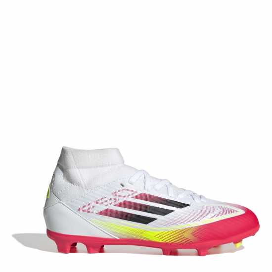 Adidas F50 League Mid Junior Firm Ground Football Boots  