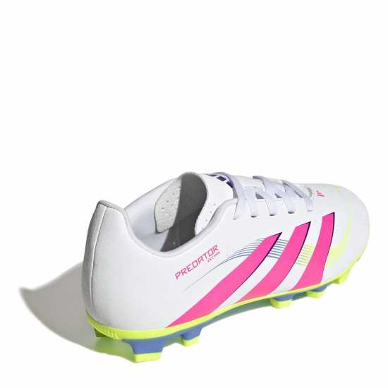 Детски футболни бутонки Adidas Predator 4 Juniors Firm Ground Football Boots Бяло/Розово Adidas Predator 4 Juniors Firm Ground Football Boots Бяло/Розово Детски футболни бутонки