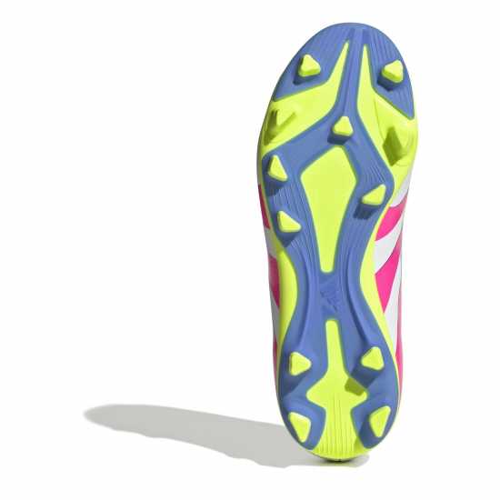 Детски футболни бутонки Adidas Predator 4 Juniors Firm Ground Football Boots Бяло/Розово Adidas Predator 4 Juniors Firm Ground Football Boots Бяло/Розово Детски футболни бутонки