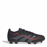 Adidas Predator League Juniors Firm Ground Football Boots Черно/Сиво 