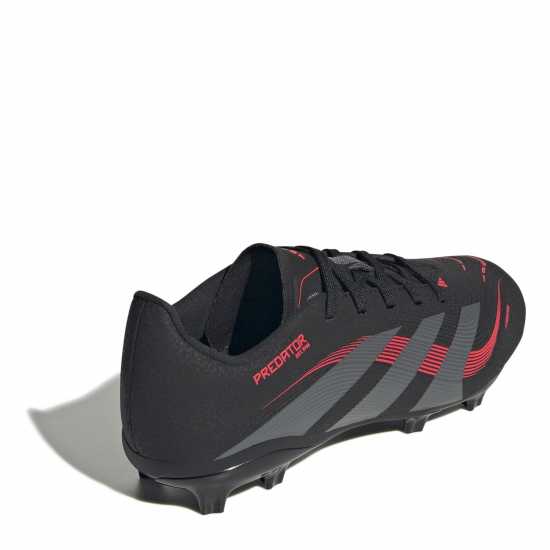 Adidas Predator League Juniors Firm Ground Football Boots Черно/Сиво 