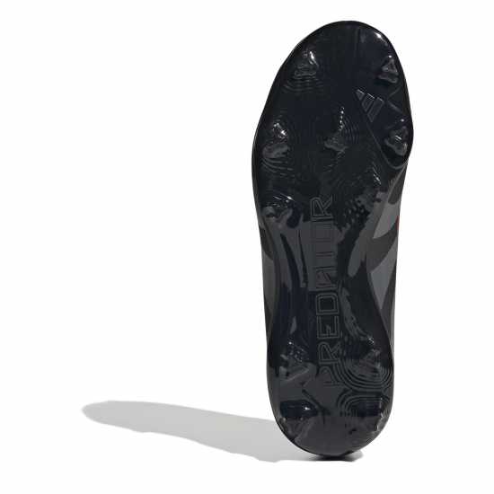 Adidas Predator League Juniors Firm Ground Football Boots Черно/Сиво 