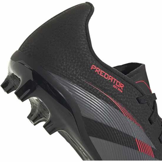 Adidas Predator League Juniors Firm Ground Football Boots Черно/Сиво 