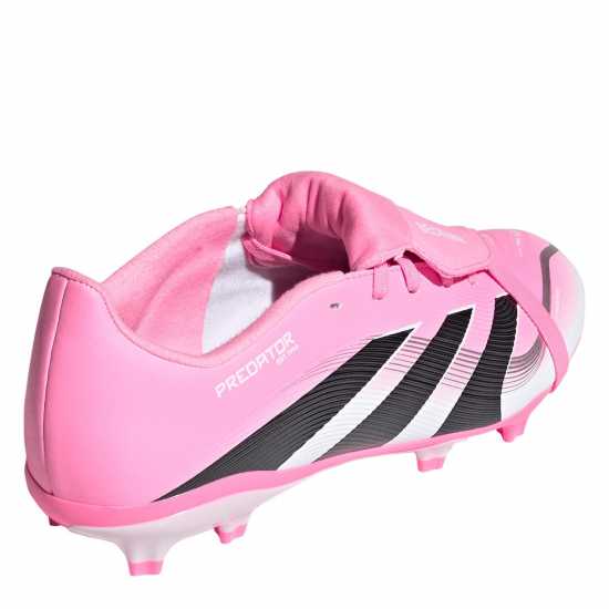 Детски футболни бутонки Adidas Predator League Fold-Over Tongue Junior Firm Ground Football Boots Pink/White Adidas Predator League Fold-Over Tongue Junior Firm Ground Football Boots Pink/White Детски футболни бутонки