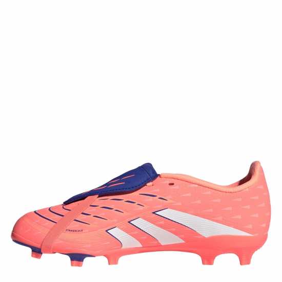 Adidas Predator League Fold-Over Tongue Junior Firm Ground Football Boots Orange/White Adidas Predator League Fold-Over Tongue Junior Firm Ground Football Boots Orange/White