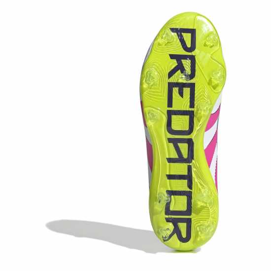 Adidas Predator Elite Junior Firm Ground Football Boots Бяло/Розово Детски футболни бутонки