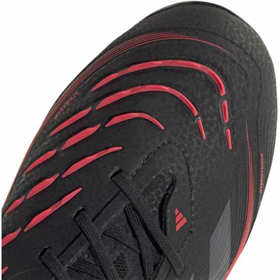 Adidas Predator Elite Junior Firm Ground Football Boots Черно/Сиво 