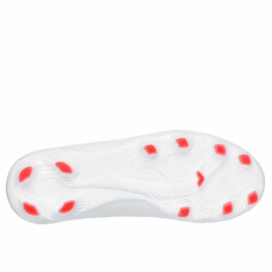 Skechers Skx.2 Juniors Firm Ground Football Boots White/Blue Детски футболни бутонки