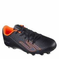 Skechers Skx.2 Juniors Firm Ground Football Boots Black/Orange Детски футболни бутонки