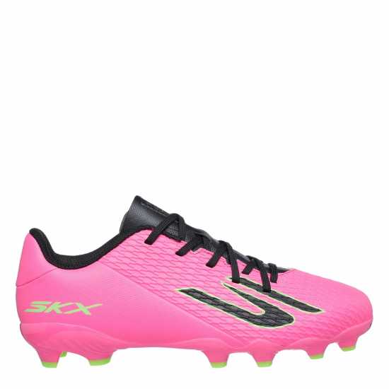 Skechers Skx.2 Juniors Firm Ground Football Boots Розово/Черно 