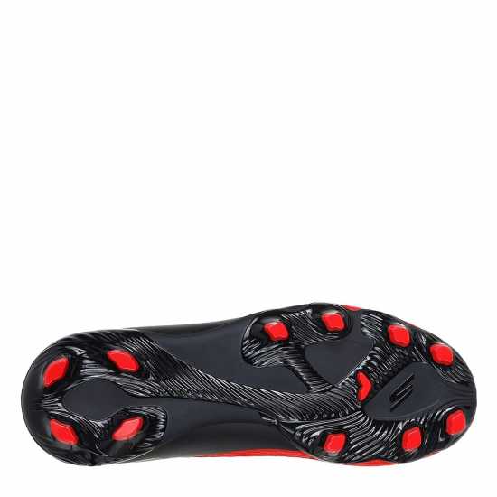Skechers Skx.2 Juniors Firm Ground Football Boots Red/Black 