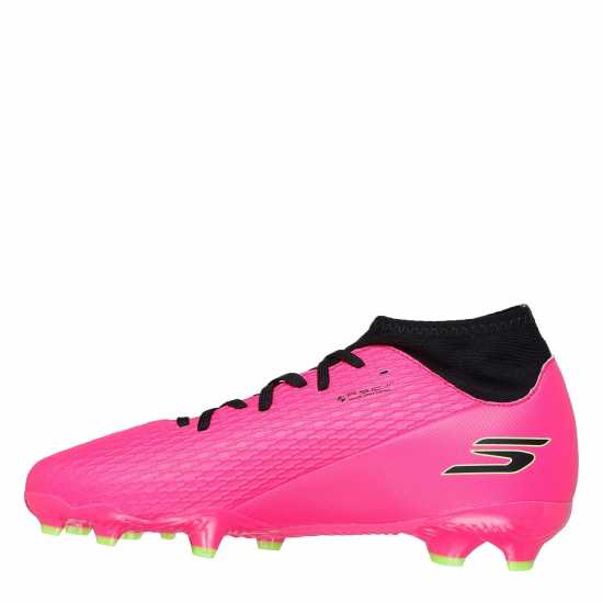 Skechers Skx.2 Juniors Firm Ground Football Boots Розово/Черно 