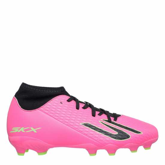 Skechers Skx.2 Juniors Firm Ground Football Boots Розово/Черно 