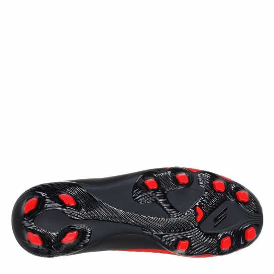 Skechers Skx.2 Juniors Firm Ground Football Boots Red/Black 