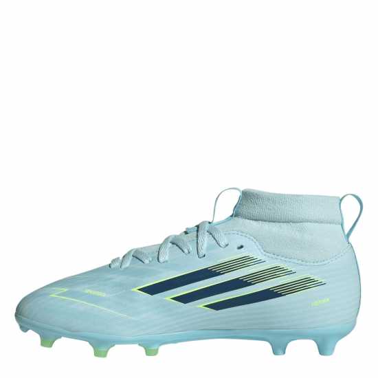Adidas F50 League Juniors Firm Ground Football Boots Blue/Yellow Adidas F50 League Juniors Firm Ground Football Boots Blue/Yellow