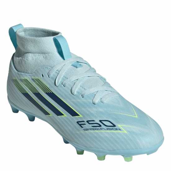 Adidas F50 League Juniors Firm Ground Football Boots Blue/Yellow Adidas F50 League Juniors Firm Ground Football Boots Blue/Yellow
