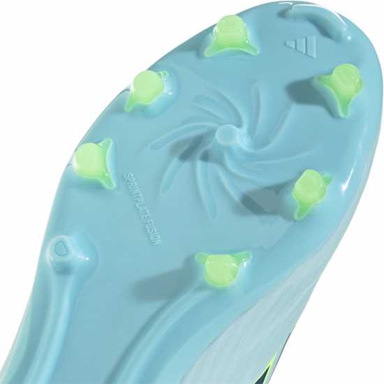 Adidas F50 League Juniors Firm Ground Football Boots Blue/Yellow Adidas F50 League Juniors Firm Ground Football Boots Blue/Yellow