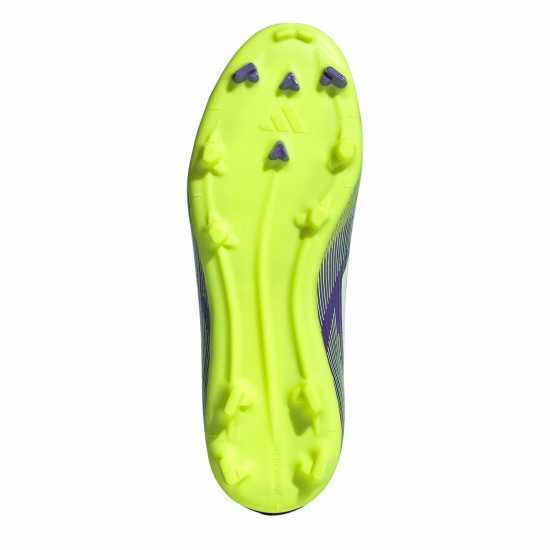 Детски футболни бутонки Adidas F50 League Juniors Firm Ground Football Boots Purple/White Adidas F50 League Juniors Firm Ground Football Boots Purple/White Детски футболни бутонки