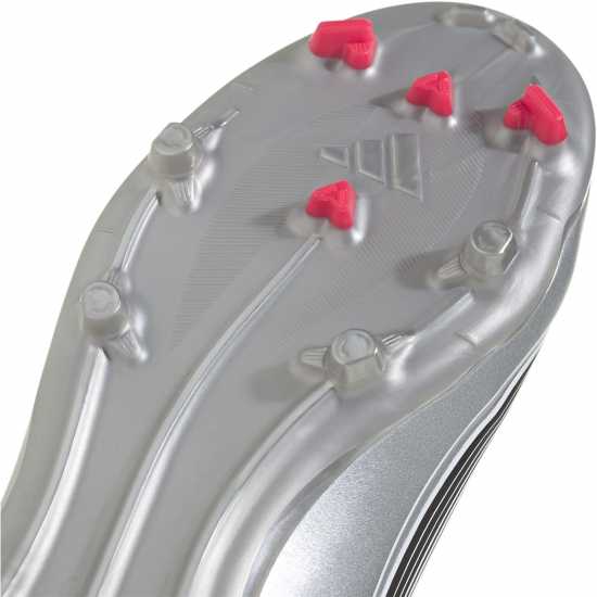 Adidas F50 League Juniors Firm Ground Football Boots Бяло/Червено Детски футболни бутонки