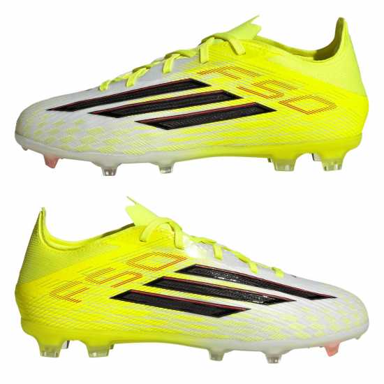 Adidas F50 Elite Juniors Firm Ground Football Boots Solar Yellow 
