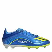 Adidas F50 Elite Juniors Firm Ground Football Boots Синьо/Жълто Adidas F50 Elite Juniors Firm Ground Football Boots Синьо/Жълто