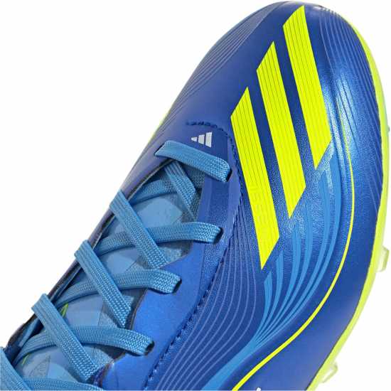 Adidas F50 Elite Juniors Firm Ground Football Boots Синьо/Жълто 