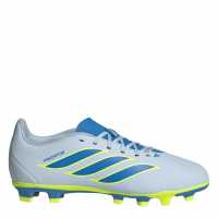 Adidas Kids' Predator Club Firm Ground Football Boots Blue/Yellow 