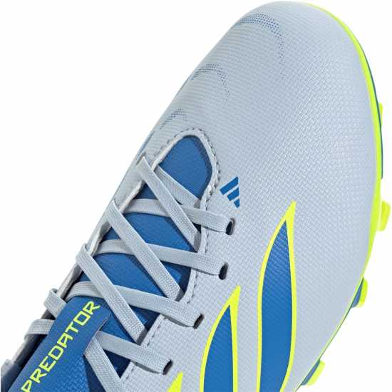 Adidas Kids' Predator Club Firm Ground Football Boots Blue/Yellow 